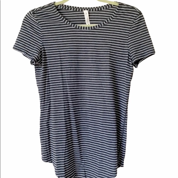 lululemon athletica Tops - Lululemon Love Crew III Stripe Heathered Shirt